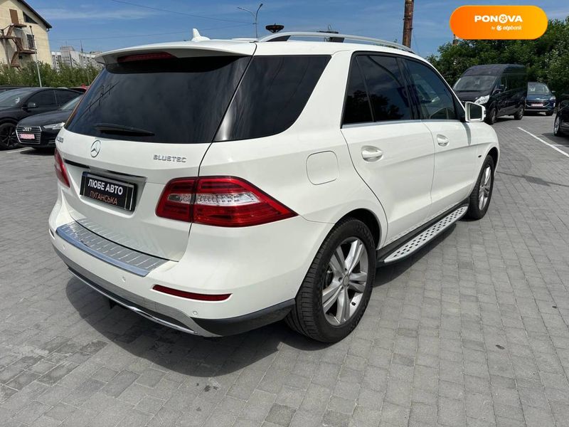 Mercedes-Benz M-Class, 2012, Дизель, 3 л., 283 тис. км, Позашляховик / Кросовер, Білий, Львів 102770 фото