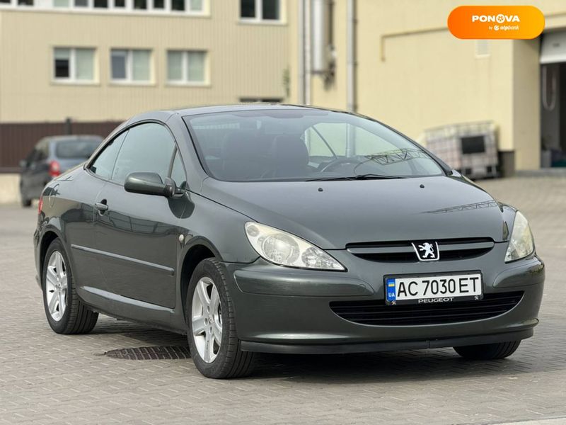 Peugeot 307, 2005, Бензин, 2 л., 98 тис. км, Кабріолет, Зелений, Луцьк Cars-Pr-64825 фото