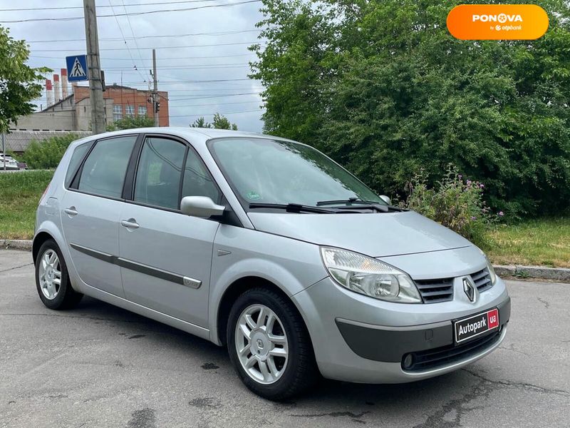 Renault Megane Scenic, 2005, Бензин, 1.6 л., 176 тис. км, Мінівен, Сірий, Вінниця 50861 фото