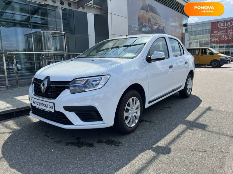 Renault Logan, 2021, Бензин, 0.9 л., 44 тис. км, Седан, Білий, Київ 106728 фото