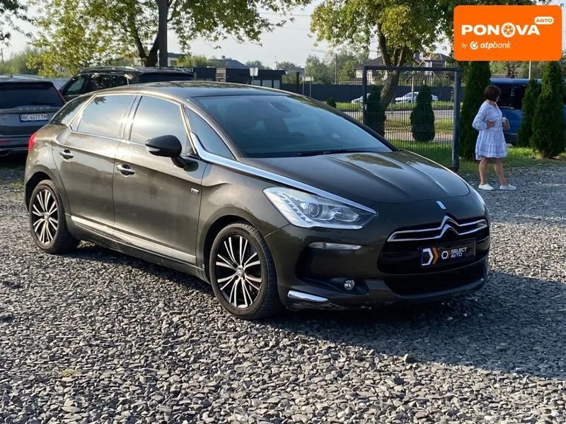 Citroen DS5, 2012 р., Дизель, 280 тис. км, Хетчбек, Коричневий, Львів AT-10400911 фото