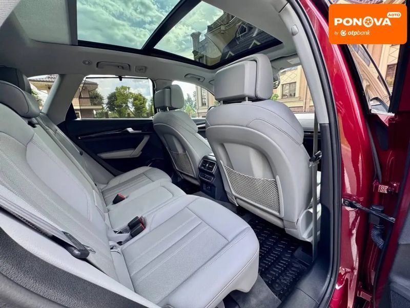 Audi Q5, 2018 р., Бензин, 98 тис. км, Позашляховик / Кросовер, Червоний, Софіївська Борщагівка AT-10418676 фото