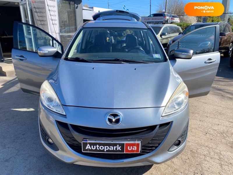 Mazda 5, 2013, Газ пропан-бутан / Бензин, 2.5 л., 156 тис. км, Мінівен, Сірий, Вінниця 34304 фото