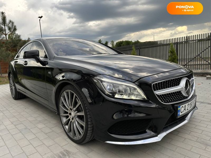 Mercedes-Benz CLS-Class, 2013, Дизель, 2.2 л., 220 тыс. км, Седан, Чорный, Умань Cars-Pr-63131 фото