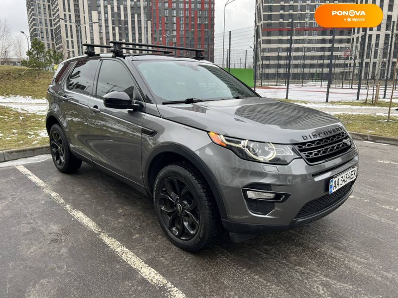 Land Rover Discovery Sport, 2016, Бензин, 2 л., 142 тис. км, Позашляховик / Кросовер, Сірий, Київ Cars-Pr-58313 фото