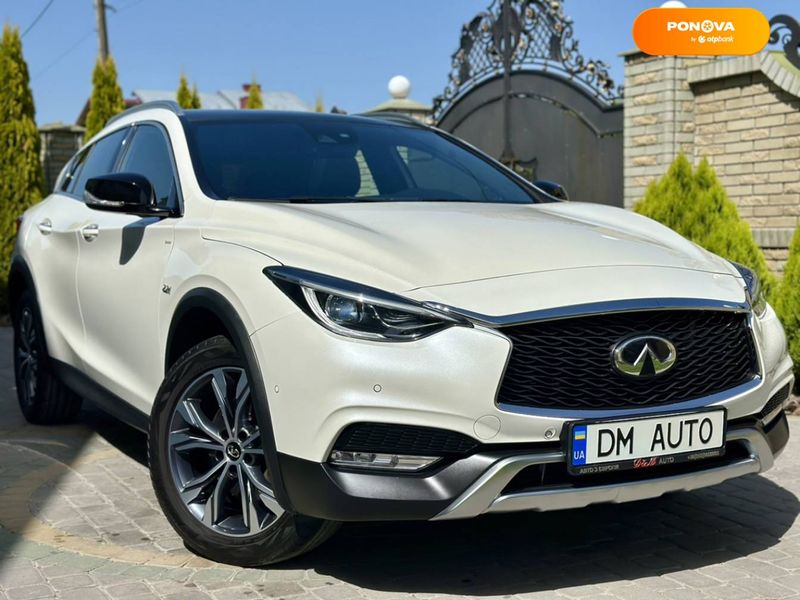 Infiniti QX30, 2018, Дизель, 2.14 л., 76 тис. км, Позашляховик / Кросовер, Білий, Тернопіль 103373 фото