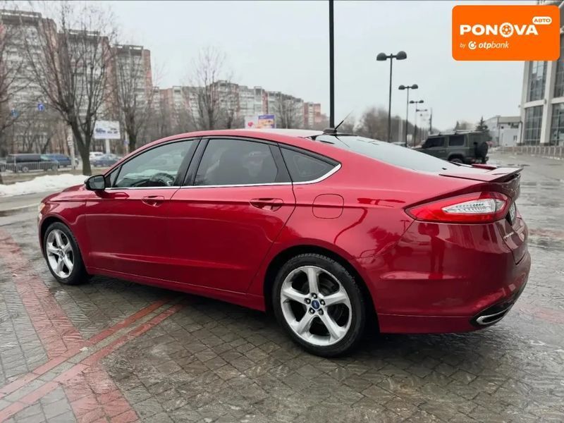 Ford Fusion, 2013 р., Бензин, 212 тис. км, Седан, Червоний, Дніпро (Дніпропетровськ) AT-10412638 фото