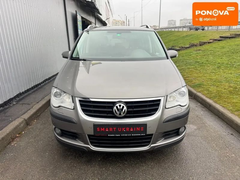 Volkswagen Touran, 2008 р., Бензин, 224 тис. км, Мінівен, Сірий, Київ AT-10407846 фото
