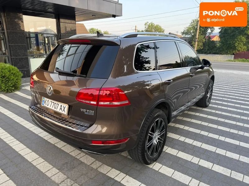 Volkswagen Touareg, 2012 г., Дизель, 225 тыс. км, Внедорожник / Кроссовер, Коричневый, Тячев AT-10406923 фото