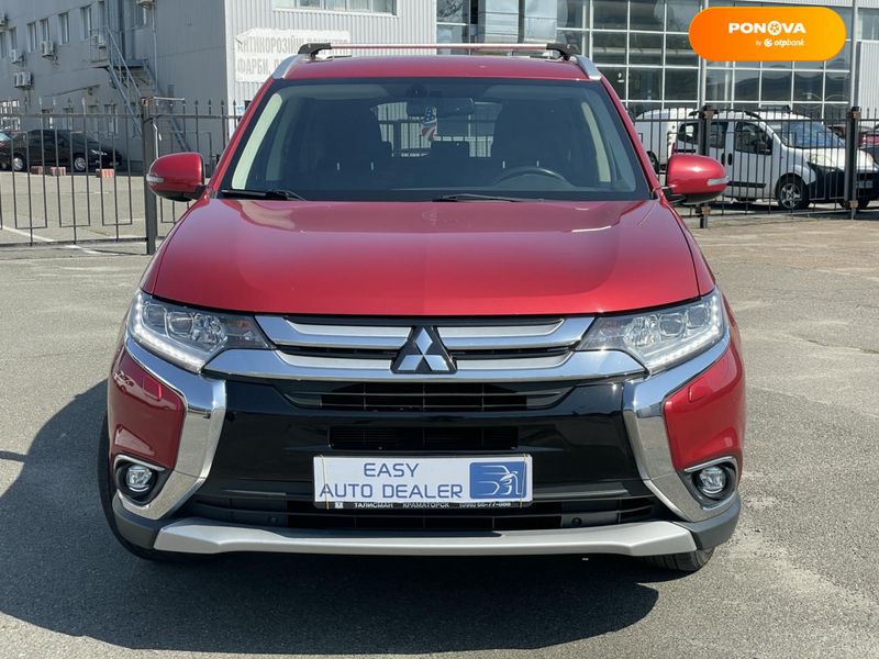 Mitsubishi Outlander, 2017, Бензин, 2.36 л., 94 тис. км, Позашляховик / Кросовер, Червоний, Київ 110009 фото