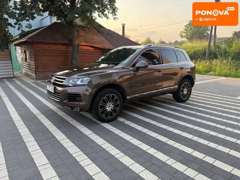 Volkswagen Touareg, 2012 г., Дизель, 225 тыс. км, Внедорожник / Кроссовер, Коричневый, Тячев AT-10406923 фото