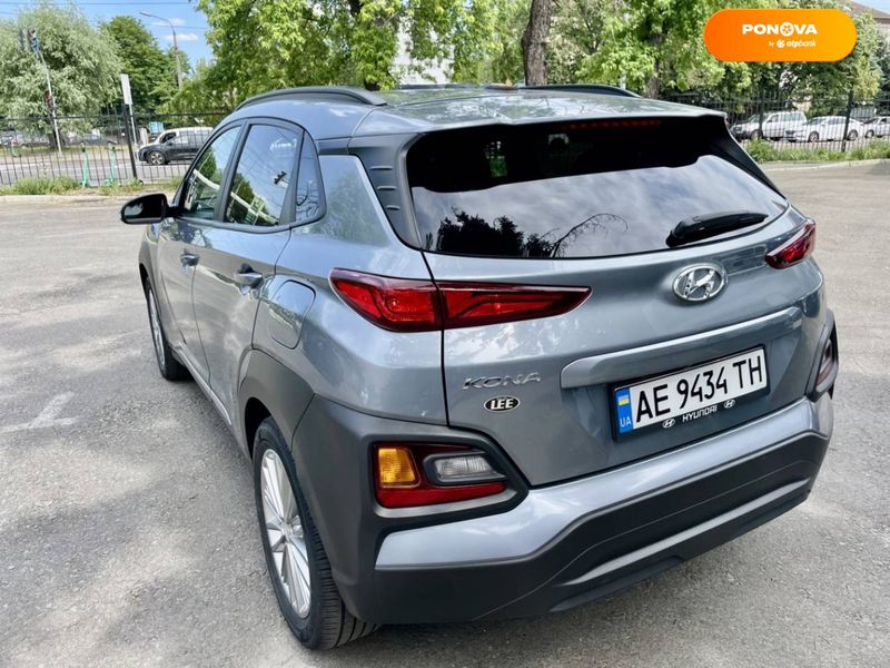 Hyundai Kona, 2018, Бензин, 2 л., 58 тис. км, Позашляховик / Кросовер, Сірий, Київ Cars-Pr-68065 фото