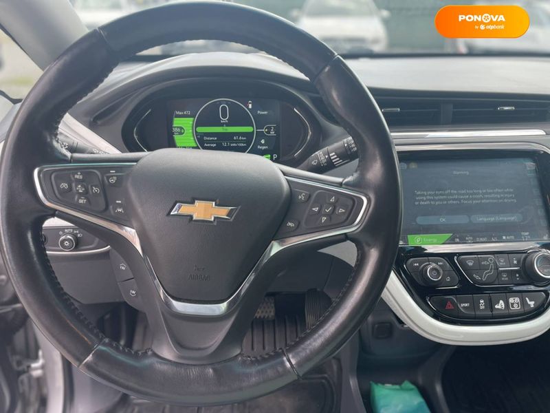 Chevrolet Bolt EV, 2021, Електро, 80 тис. км, Хетчбек, Сірий, Київ 107967 фото