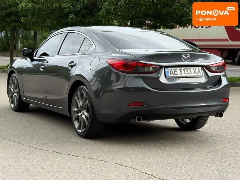 Mazda 6, 2016 р., Бензин, 160 тис. км, Седан, Сірий, Дніпро (Дніпропетровськ) AT-10418608 фото