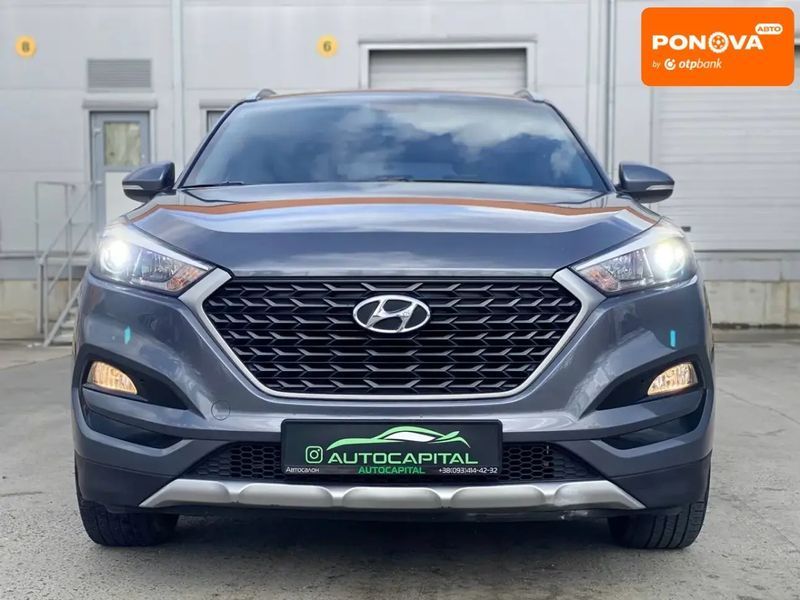 Hyundai Tucson, 2017 р., Дизель, 159 тис. км, Позашляховик / Кросовер, Сірий, Київ AT-10414829 фото