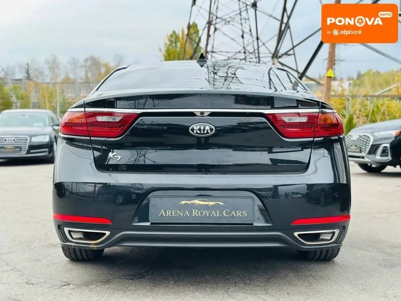 Kia K7, 2018 г., Газ, 173 тыс. км, Седан, Чорный, Харьков AT-10403413 фото