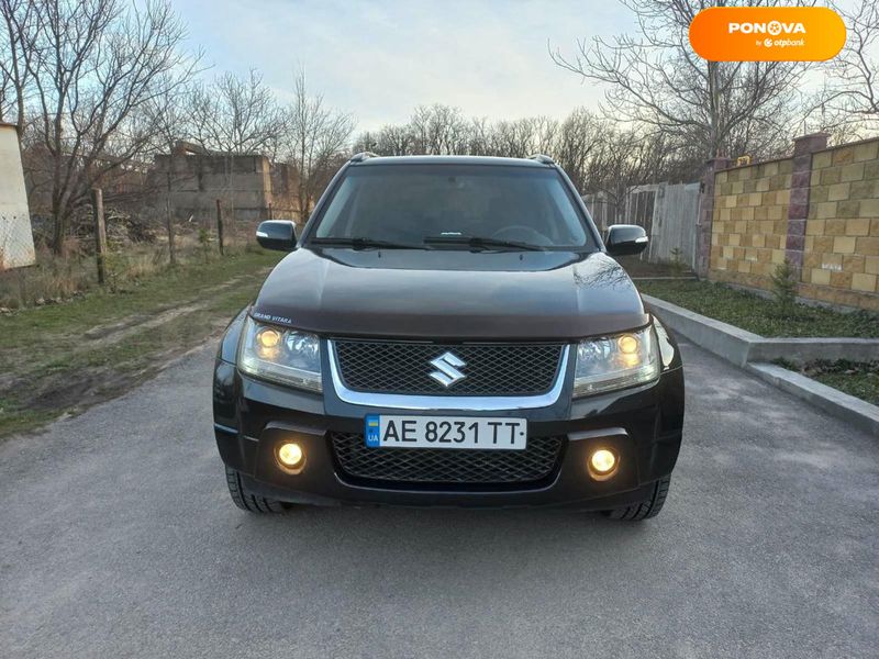 Suzuki Grand Vitara, 2009, Газ пропан-бутан / Бензин, 2.4 л., 141 тис. км, Позашляховик / Кросовер, Чорний, Кам'янське (Дніпродзержинськ) Cars-Pr-68637 фото