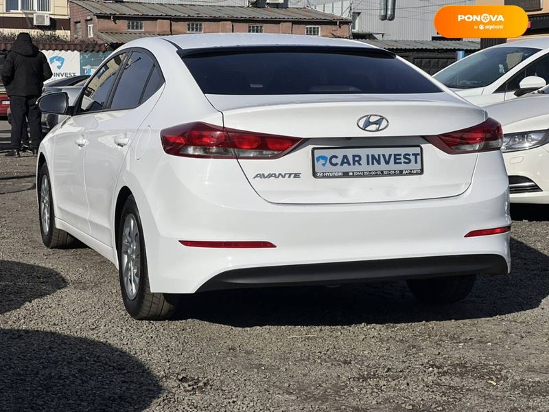 Hyundai Avante, 2017, Газ, 1.6 л., 258 тис. км, Седан, Білий, Київ 20369 фото