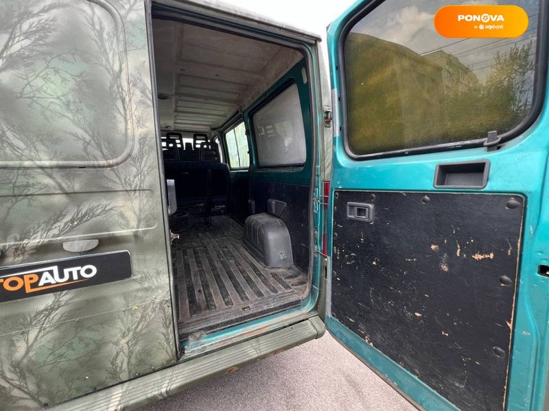 Fiat Ducato, 2001, Дизель, 2.8 л., 166 тис. км, Мікроавтобус, Зелений, Запоріжжя 40325 фото