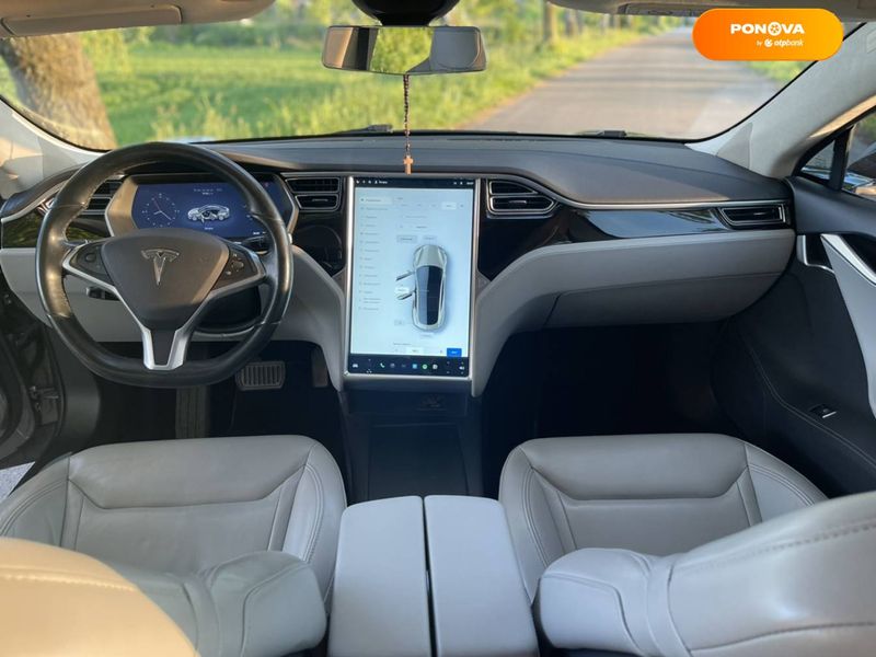 Tesla Model S, 2015, Електро, 142 тис. км, Ліфтбек, Коричневий, Луцьк Cars-Pr-68512 фото