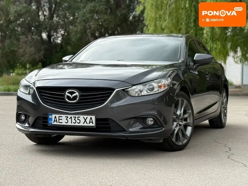 Mazda 6, 2016 р., Бензин, 160 тис. км, Седан, Сірий, Дніпро (Дніпропетровськ) AT-10418608 фото