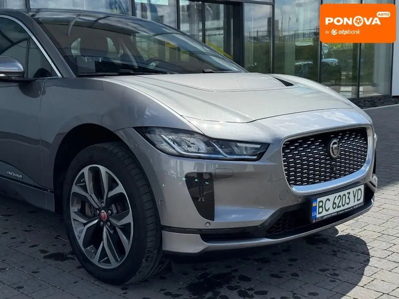 Jaguar I-Pace, 2020 р., Електро, 63 тис. км, Позашляховик / Кросовер, Сірий, Львів AT-10400011 фото