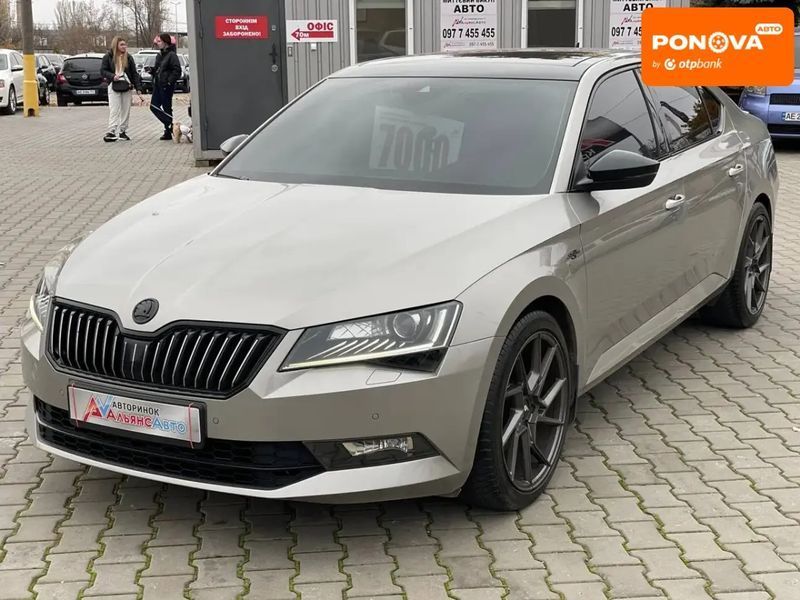 Skoda Superb, 2017 г., Дизель, 185 тыс. км, Лифтбек, Бежевый, Кривой Рог AT-10404490 фото