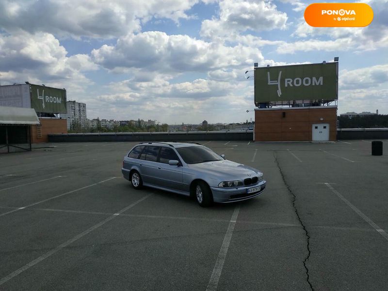 BMW 5 Series, 2002, Дизель, 2.5 л., 383 тис. км, Універсал, Сірий, Київ Cars-Pr-68228 фото