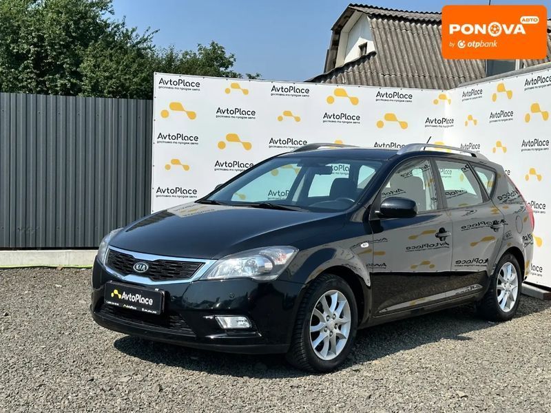 Kia Ceed, 2011 р., Бензин, 165 тис. км, Універсал, Чорний, Луцьк AT-10424671 фото