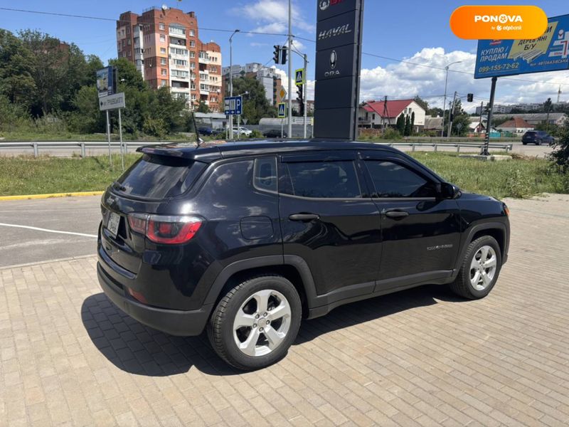 Jeep Compass, 2018, Газ пропан-бутан / Бензин, 2.4 л., 172 тис. км, Позашляховик / Кросовер, Чорний, Полтава 103463 фото