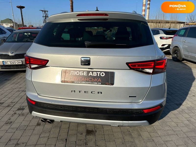 Seat Ateca, 2019, Дизель, 2 л., 166 тыс. км, Внедорожник / Кроссовер, Серый, Львов 26780 фото