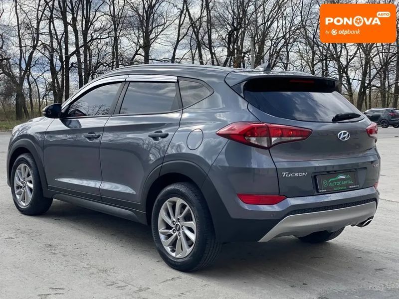 Hyundai Tucson, 2017 р., Дизель, 159 тис. км, Позашляховик / Кросовер, Сірий, Київ AT-10414829 фото