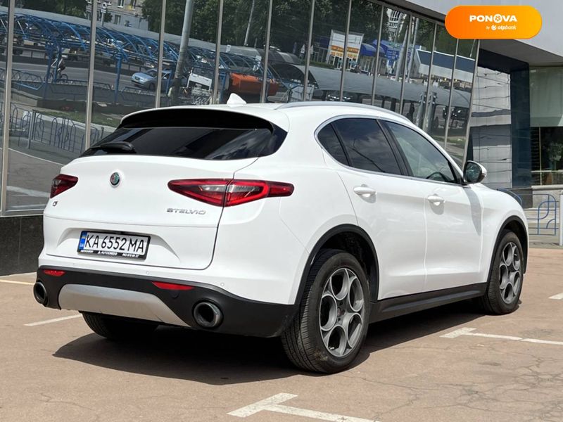 Alfa Romeo Stelvio, 2017, Бензин, 2 л., 137 тыс. км, Внедорожник / Кроссовер, Белый, Киев 102798 фото