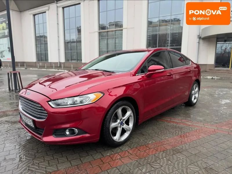 Ford Fusion, 2013 р., Бензин, 212 тис. км, Седан, Червоний, Дніпро (Дніпропетровськ) AT-10412638 фото