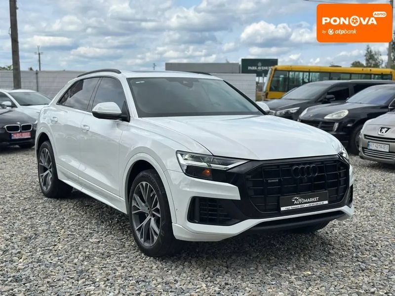 Audi Q8, 2022 г., Бензин, 103 тыс. км, Внедорожник / Кроссовер, Белый, Ивано Франковск AT-10427109 фото