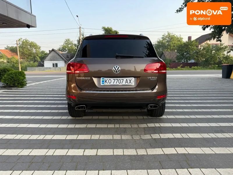 Volkswagen Touareg, 2012 г., Дизель, 225 тыс. км, Внедорожник / Кроссовер, Коричневый, Тячев AT-10406923 фото