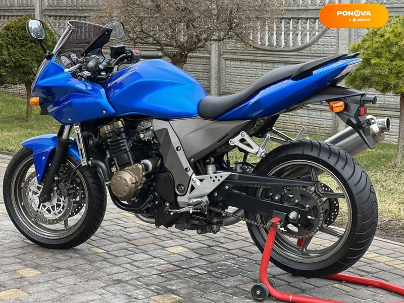 Kawasaki Z 750S, 2006, Бензин, 750 см³, 12 тыс. км, Мотоцикл Спорт-туризм, Синий, Буськ moto-37515 фото