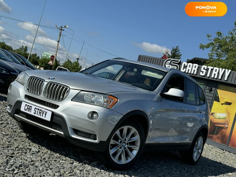 BMW X3, 2013, Бензин, 2 л., 253 тыс. км, Внедорожник / Кроссовер, Серый, Стрый 110418 фото