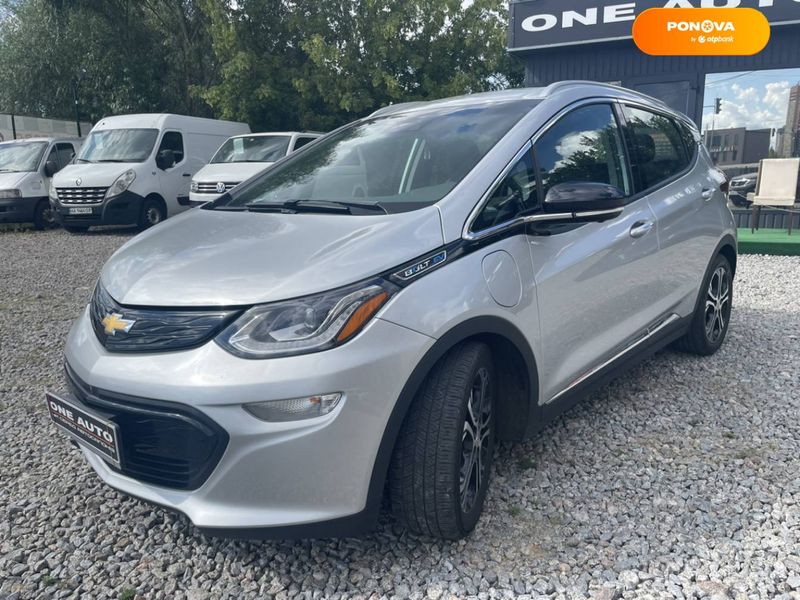 Chevrolet Bolt EV, 2021, Електро, 80 тис. км, Хетчбек, Сірий, Київ 107967 фото