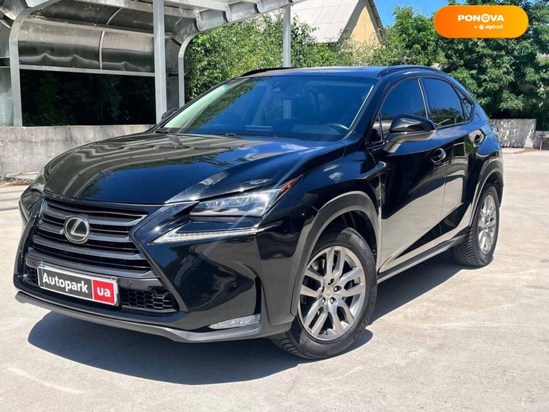 Lexus NX, 2015, Бензин, 2 л., 101 тис. км, Позашляховик / Кросовер, Чорний, Київ 101853 фото