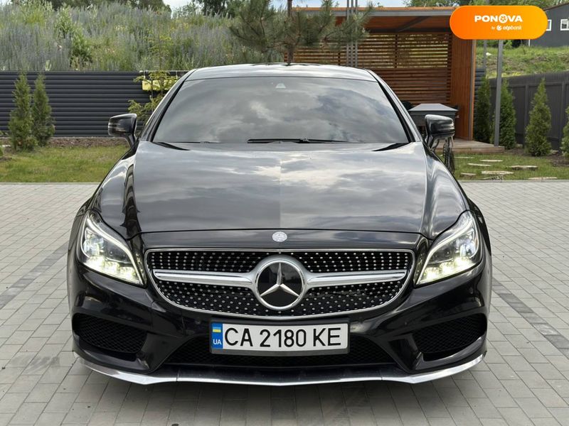 Mercedes-Benz CLS-Class, 2013, Дизель, 2.2 л., 220 тыс. км, Седан, Чорный, Умань Cars-Pr-63131 фото