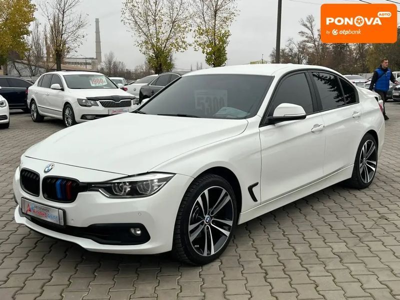 BMW 3 Series, 2018 р., Бензин, 103 тис. км, Седан, Білий, Кривий Ріг AT-10404718 фото