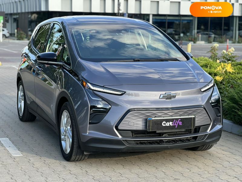 Chevrolet Bolt EV, 2022, Електро, 15 тыс. км, Хетчбек, Серый, Одесса 111089 фото