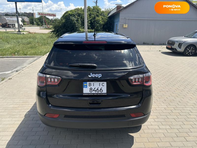 Jeep Compass, 2018, Газ пропан-бутан / Бензин, 2.4 л., 172 тис. км, Позашляховик / Кросовер, Чорний, Полтава 103463 фото