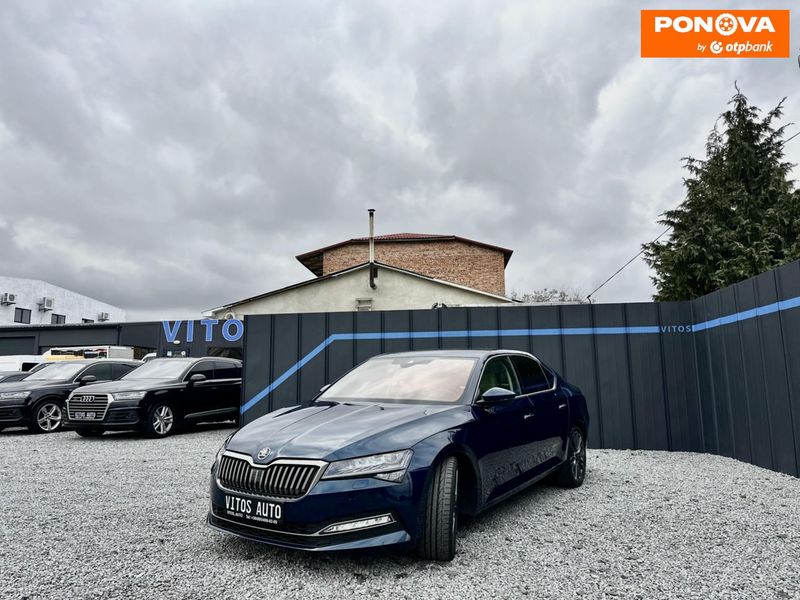 Skoda Superb, 2019, Дизель, 1.97 л., 89 тис. км, Лифтбек, Синий, Луцк 43221 фото