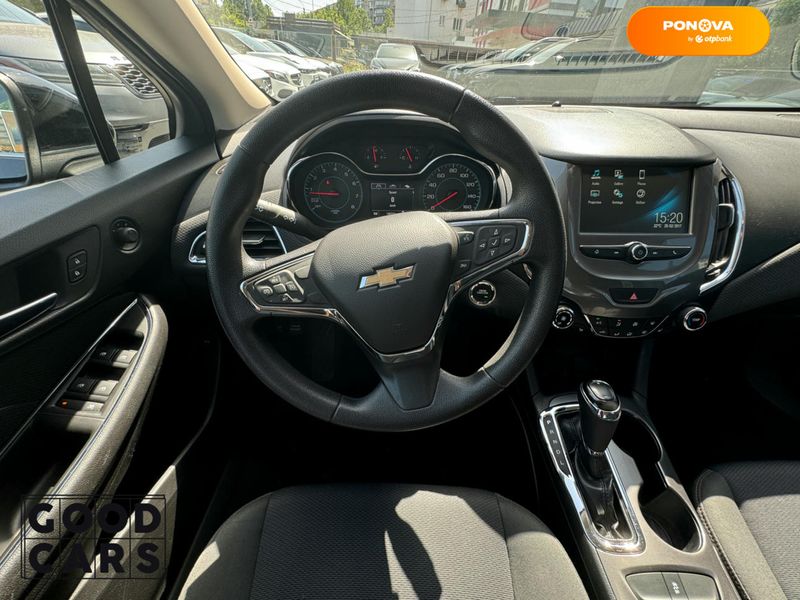 Chevrolet Cruze, 2017, Бензин, 1.4 л., 118 тыс. км, Седан, Чорный, Одесса 107141 фото