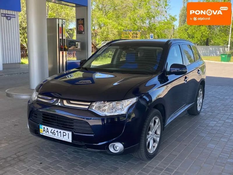 Mitsubishi Outlander, 2013 р., Бензин, 154 тис. км, Позашляховик / Кросовер, Синій, Миколаїв AT-10403309 фото