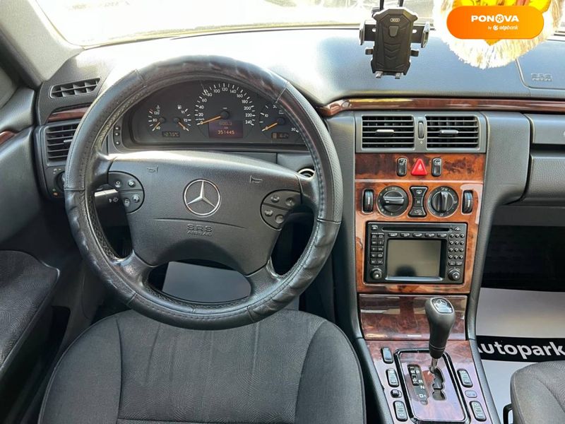 Mercedes-Benz E-Class, 2000, Дизель, 2.2 л., 351 тис. км, Седан, Чорний, Запоріжжя 32570 фото