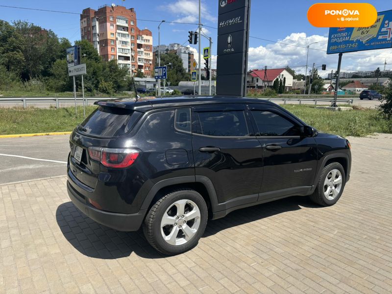 Jeep Compass, 2018, Газ пропан-бутан / Бензин, 2.4 л., 172 тис. км, Позашляховик / Кросовер, Чорний, Полтава 103463 фото