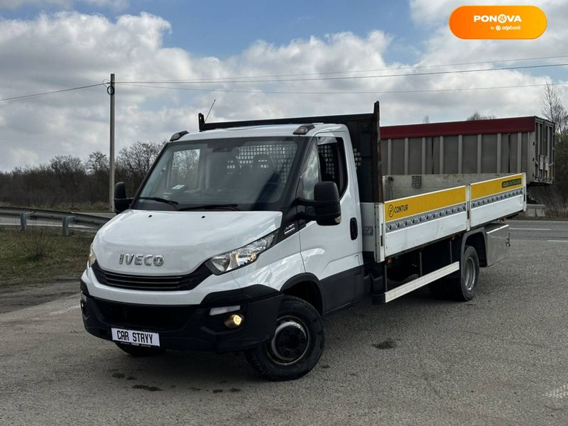 Iveco Daily груз., 2018, Дизель, 3 л., 149 тыс. км, Борт, Белый, Стрый 45356 фото